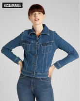 Damska Kurtka Jeansowa Lee Slim Rider Mid Madison L541QDDM 112140267